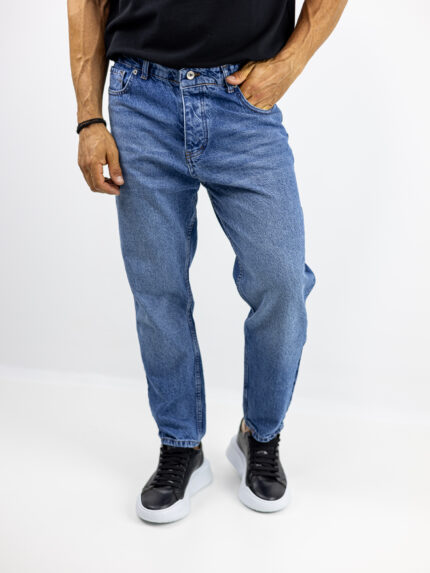 Παντελόνι Jean Boyfriend Μπλέ