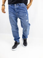 Παντελόνι Jean Boyfriend & Φθωρές Μπλέ