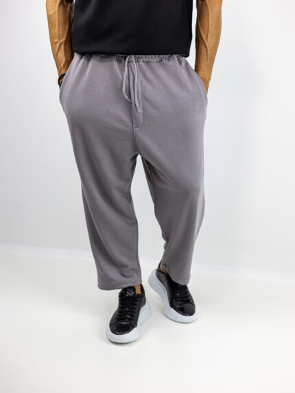 Παντελόνι Φόρμας Oversized Japanese Γκρί
