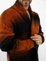 Ζακέτα Πλεκτή Oversized Μπορντό