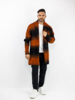 Ζακέτα Πλεκτή Oversized Μπορντό