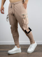 Φόρμα Βράκα με Κορδόνια Μπέζ