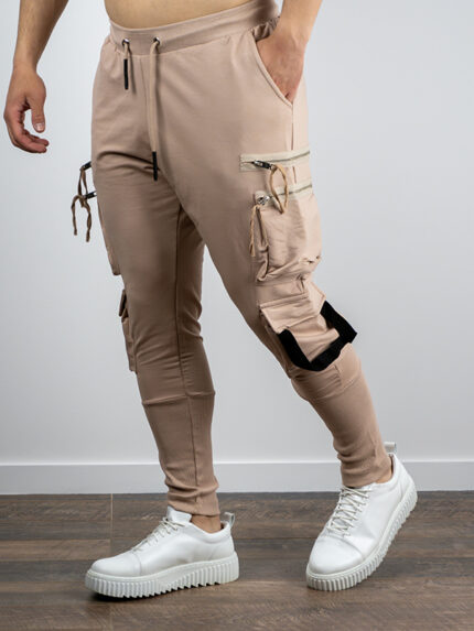 Φόρμα Βράκα με Κορδόνια Μπέζ