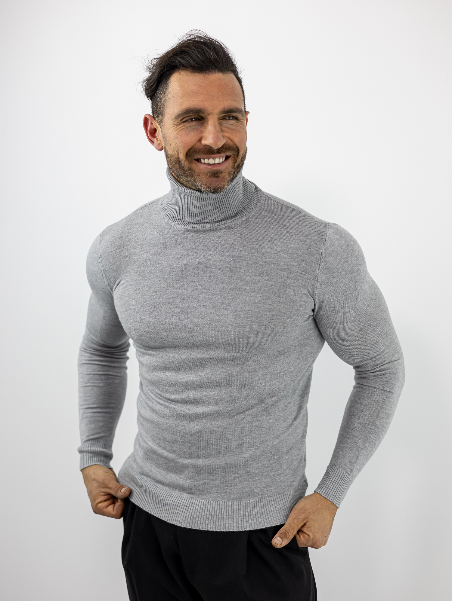 MPLOUZA_TMK_100426_GKRI_01-1.jpg ΠΛΕΚΤΗ Ζιβάγκο Slim Fit Γκρί