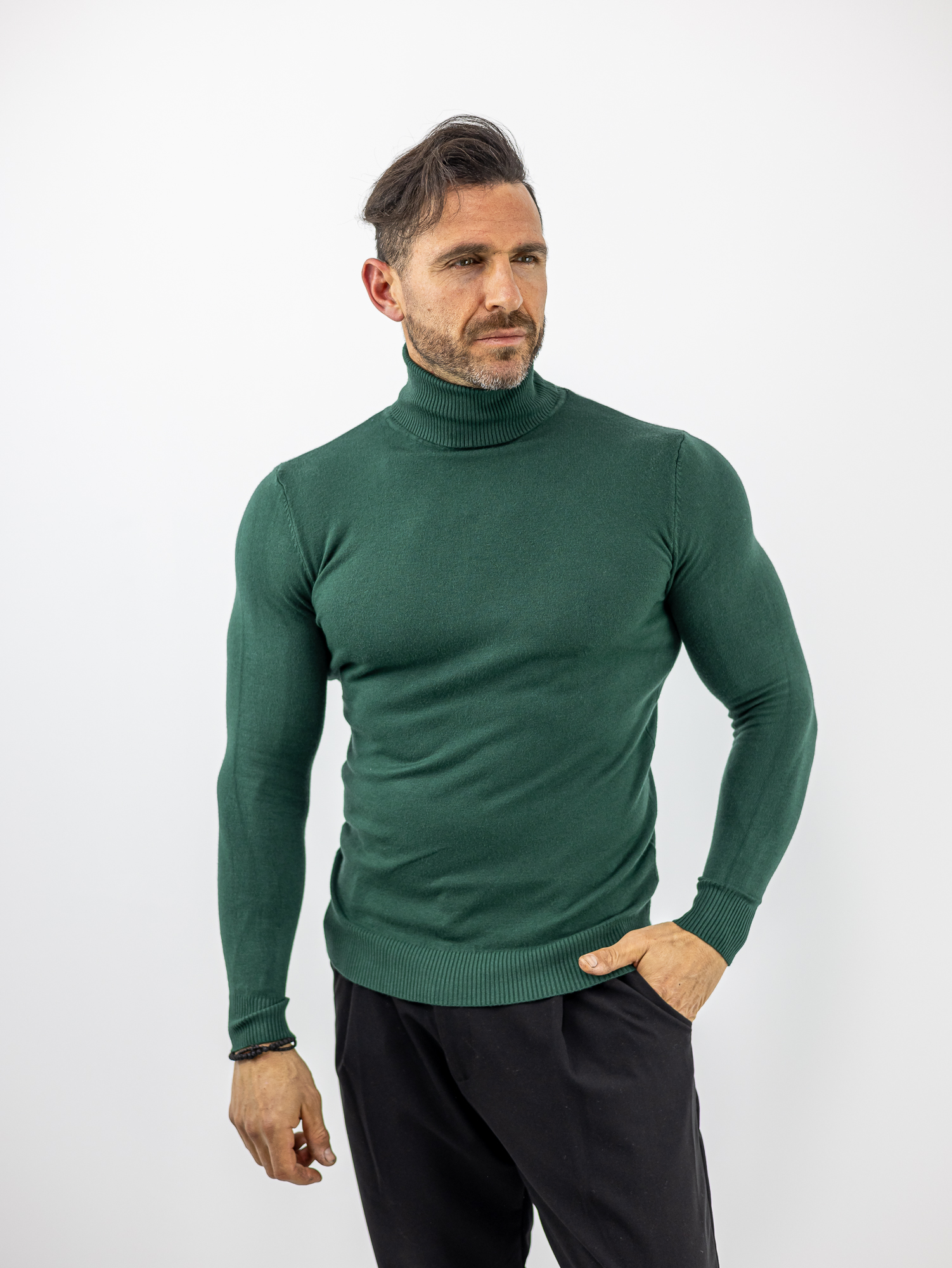 MPLOUZA_TMK_100426_PRASINO_01-1.jpg ΠΛΕΚΤΗ Ζιβάγκο Slim Fit Πράσινο