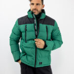 Μπουφάν Regular Fit Puffer Πράσινο