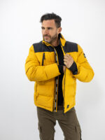 Μπουφάν Regular Fit Puffer Κίτρινο