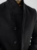 Παλτό Slim Fit Mondi Μαύρο