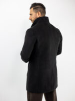 Παλτό Slim Fit Mondi Μαύρο