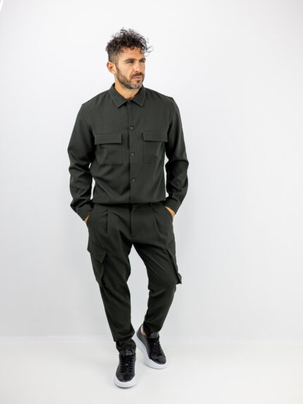 Παντελόνι Cargo Army Set Λαδί