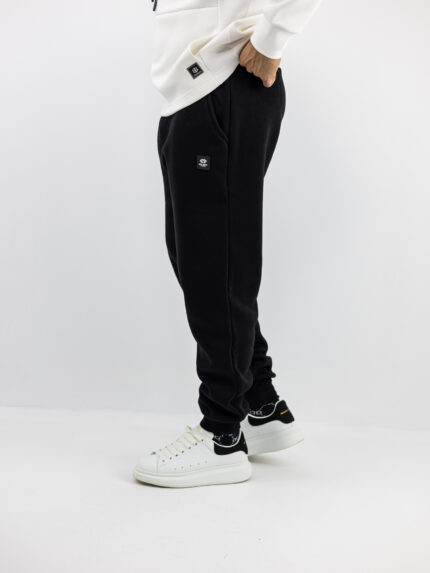 Παντελόνι Φόρμα & Λάστιχο Κάτω Μαύρο