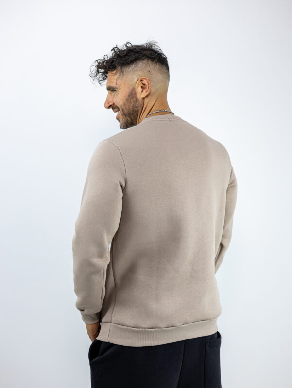 Φούτερ Υψίσυχνο Μονόχρωμο Μπέζ