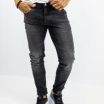 Παντελόνι Jean Regular Fit Μαύρο