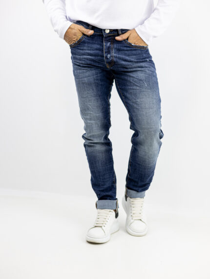 Jean Regular Fit Μπλέ