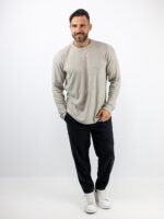 Παντελόνι Jogger Loose Fit Diagonal Μαύρο