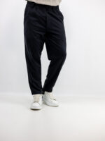 Παντελόνι Jogger Loose Fit Diagonal Μαύρο