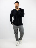 Παντελόνι Jogger Loose Fit Diagonal Γκρί