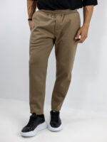 Παντελόνι Jogger Loose Fit Μπέζ
