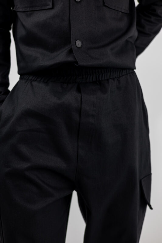 Παντελόνι Cargo Balloon Μαύρο
