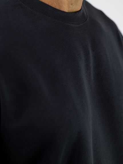 Τ-Shirt Oversized Καλαμπόκι Μονόχρωμο Λαδί