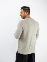 Μπλούζα Βάφλα Regular Fit Μπέζ