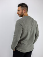 Μπλούζα Regular Fit Μονόχρωμη Γκρί