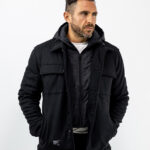 Μπουφάν με αποσπώμενο γιλέκο Regular Fit Μαύρο