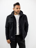 Μπουφάν με αποσπώμενο γιλέκο Regular Fit Μαύρο