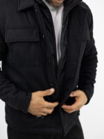 Μπουφάν με αποσπώμενο γιλέκο Regular Fit Μαύρο