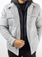 Μπουφάν με αποσπώμενο γιλέκο Regular Fit Γκρι