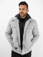 Μπουφάν με αποσπώμενο γιλέκο Regular Fit Γκρι