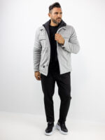 Μπουφάν με αποσπώμενο γιλέκο Regular Fit Γκρι