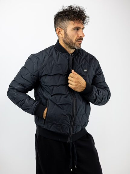 Μπουφάν Slim Fit Μαύρο