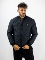 Μπουφάν Slim Fit Μαύρο