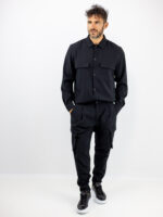 Πουκάμισο Regular fit Μαύρο