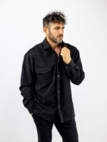 Πουκάμισο Regular Fit Velure Μαύρο