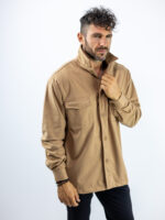 Πουκάμισο Regular Fit Velure Μπέζ