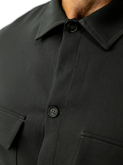 Παντελόνι Cargo Army Set Λαδί & Πουκάμισο Regular Fit Λαδί