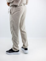 Παντελόνι Jogger Loose Fit & Πουκάμισο Regular Fit Μπέζ
