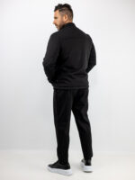 Zακέτα Regular Fit & Παντελόνι Jogger Loose Fit Μαύρο