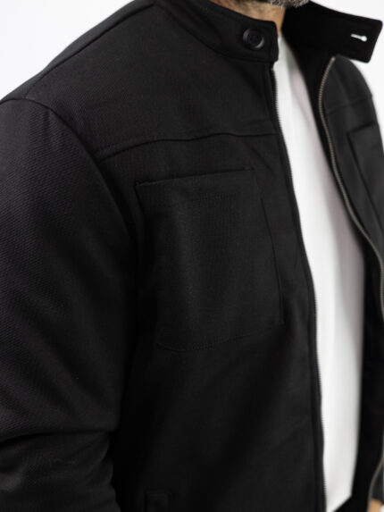 Zακέτα Regular Fit & Παντελόνι Jogger Loose Fit Μαύρο