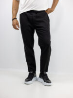 Zακέτα Regular Fit & Παντελόνι Jogger Loose Fit Μαύρο