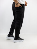 Zακέτα Regular Fit & Παντελόνι Jogger Loose Fit Μαύρο