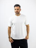 T-Shirt Technikal Regular Fit Λευκό