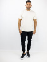 T-Shirt Technikal Regular Fit Μπέζ