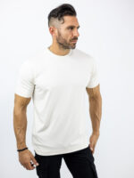 T-Shirt Technikal Regular Fit Μπέζ