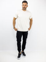 T-Shirt Technikal Regular Fit Μπέζ