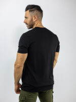 T-Shirt Technikal Regular Fit Μαύρο