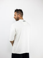 T-Shirt Oversized Μονόχρωμο Λευκό