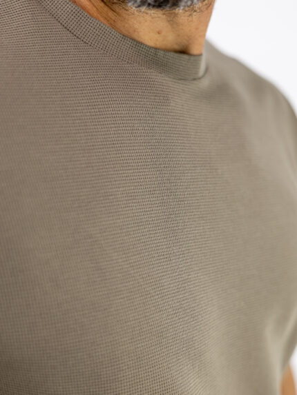 T-Shirt Oversized Μονόχρωμο Fanco